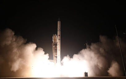 Start rakiety nośnej Szawit-2 z satelitą Ofek 16 z komsodromu Palmachim 6 lipca 2020 r. Fot./Ministe