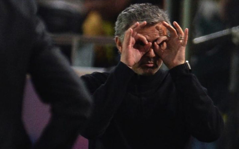 Jose Mourinho: Gdzie jest Lewandowski? Jeszcze przed meczem go widziałem...