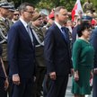 Premier Mateusz Morawiecki, wicemarszałek Senatu Gabriela Morawska-Stanecka, marszałek Sejmu Elżbiet