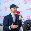 Prezes InPost Rafał Brzoska podczas kongresu Impact'25,