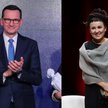 Premier Mateusz Morawiecki i Olga Tokarczuk