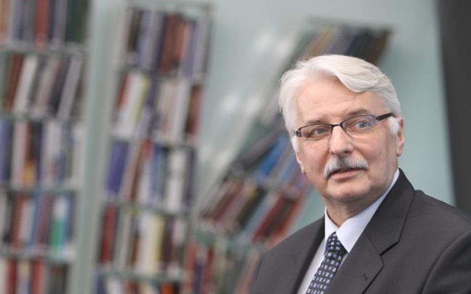 Szef MSZ Witold Waszczykowski