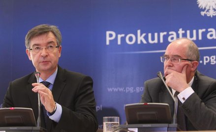 Naczelny Prokurator Wojskowy gen. Krzysztof Parulski i Prokurator Generalny Andrzej Seremet