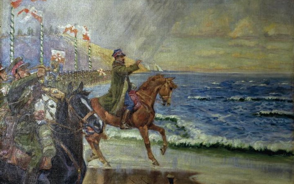 Józef Haller w 1920 roku – zaślubiny Polski z morzem