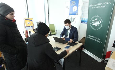 Uciekinierzy mogą liczyć na pomoc prawników