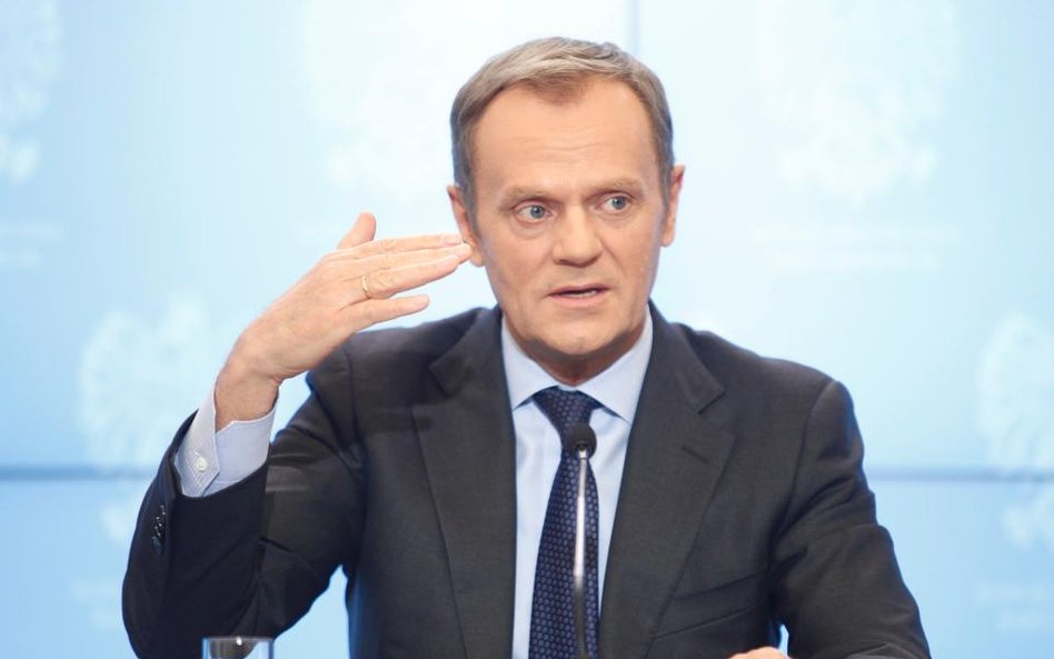 Premier Donald Tusk chce zwiększenia poziomu finansowania ze środków europejskich instalacji, które 