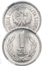Nawet obiegowe aluminiowe monety z PRL mają już wysoką cenę.