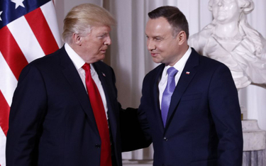Trump zadzwonił do Dudy porozmawiać o wizycie w Polsce