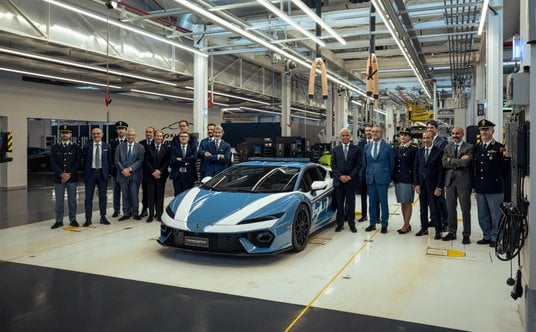 Prezentacja policyjnego Lamborghini Temerario odbyła się w siedzibie firmy w Sant’Agata Bolognese w 