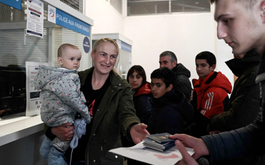 Uchodźcy ukraińscy, którzy w kwietniu dotarli przez Mołdawię na zachód Europy, do Francji
