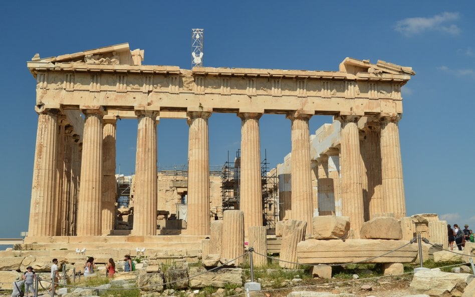 Fragment marmuru mógł stanowić fragment Partenonu