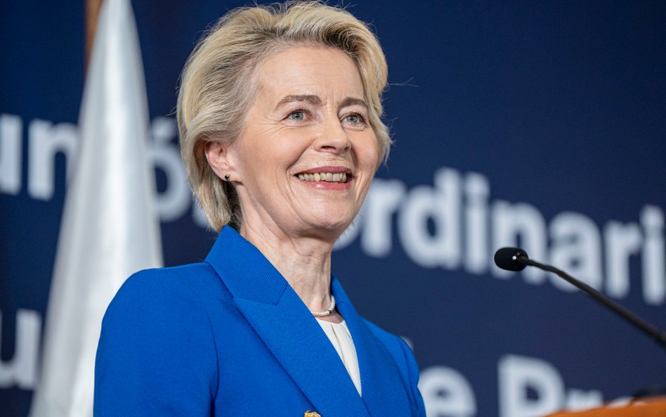 Szefowa Komisji Europejskiej Ursula von der Leyen