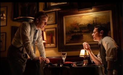 Jack O'Connoll (Lamb) i Guy Pearce (Murdoch) w filmie „Ink”