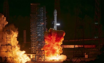 Rakieta, która wyniosła na orbitę sondę Tianwen-2