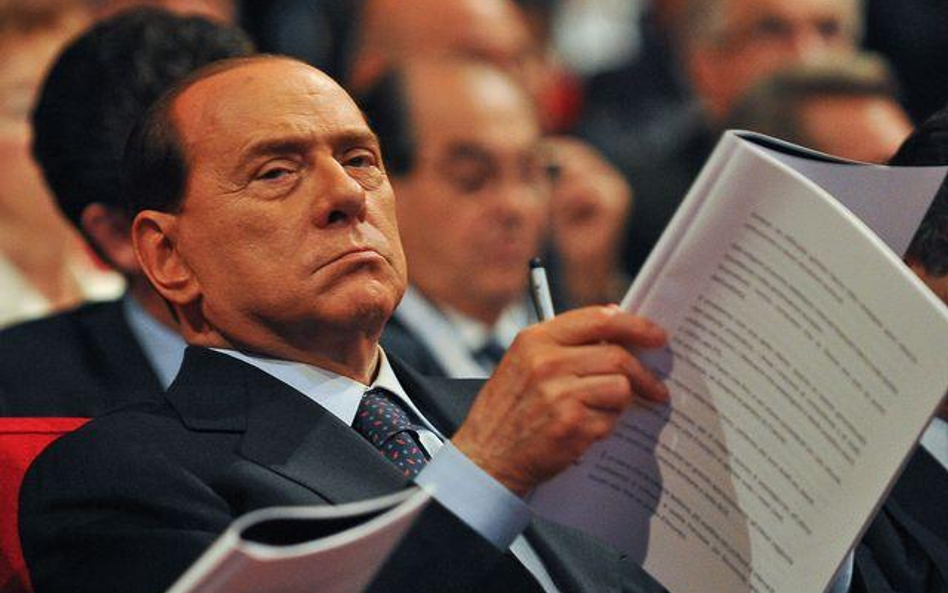 Premier Włoch Silvio Berlusconi