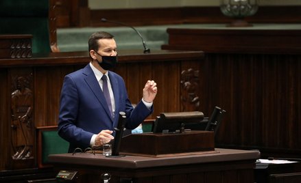 Sejm przyjął informację premiera. Jeden głos od KO