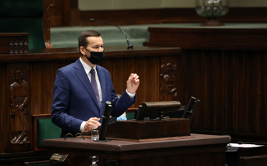 Sejm przyjął informację premiera. Jeden głos od KO