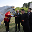 Kim Dzong Un znany jest ze słabości do koni, zwłaszcza kłusaków orłowskich