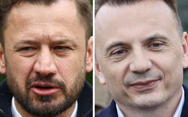 Dwa tygodnie temu Aleksander Miszalski (z lewej) uzyskał 37,21 proc. głosów, a Łukasz Gibała (z praw