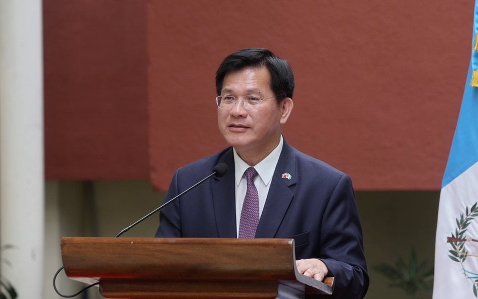 Szef MSZ Tajwanu Lin Chia-lung