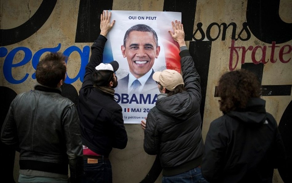 Francja: 40 tysięcy podpisów pod apelem, by Barack Obama został prezydentem Francji