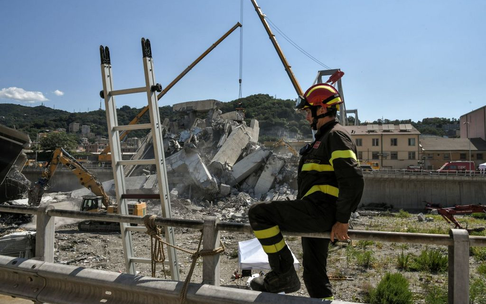 Genua: 600 osób bez dachu nad głową po katastrofie