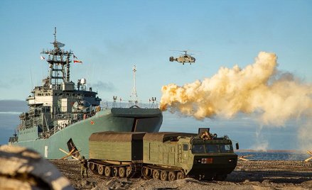 Rosyjskie ćwiczenia wojskowe na Arktyce