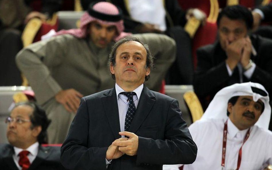 Michel Platini, szef UEFA