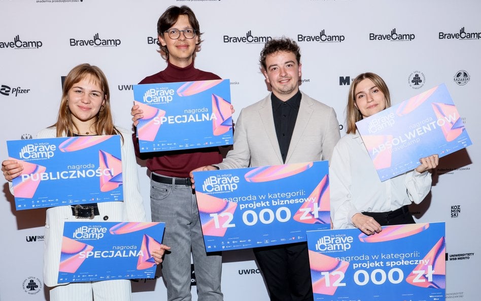 Finał 14. edycji Akademii Przedsiębiorczości BraveCamp. Najlepsi spośród 30 uczestników