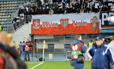 Incydent podczas meczu Legia - Charków