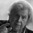 Grecki kompozytor Mikis Theodorakis, fotografia z 2017 r.