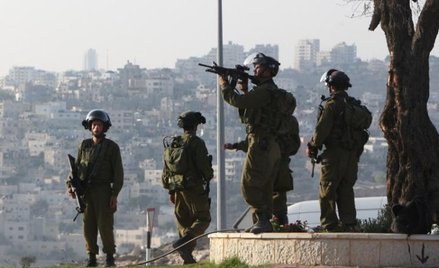 Izraelskie siły bezpieczeństwa w gotowości