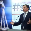 Zbigniew Ziobro podczas konferencji prasowej w Prokuraturze Krajowej