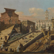 Widok Kapitolu z kościołem Santa Maria in Aracoeli powstał w 1768 roku dla polskiego króla