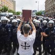 Marsz Równości w Białymstoku 20 lipca 2019 r. zakończył się burdami, mimo licznej obecności policji