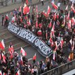 Uczestnicy Marszu Niepodległości z 2021 roku