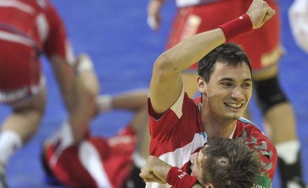 Radość po meczu z Czechami