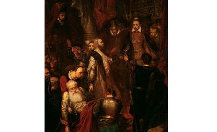 Jan Matejko, "Zabicie Wapowskiego"