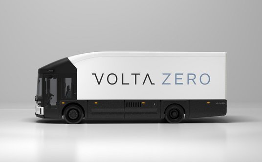 Elektryczna ciężarówka firmy Volta