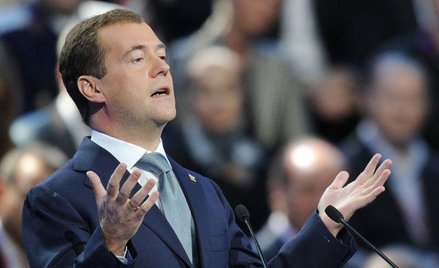 Prezydent Rosji Dmitrij Miedwiediew