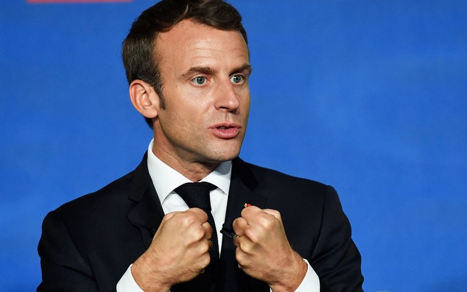 Macron: Co ma wspólnego eksport broni ze sprawą Khashoggiego?