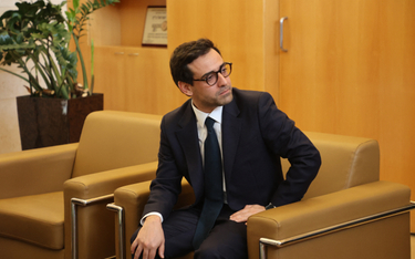 Minister spraw zagranicznych Francji Stéphane Séjourné