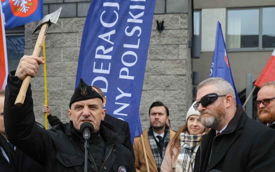 Wojciech Olszański pojawiał się w ostatnim czasie w towarzystwie Grzegorza Brauna