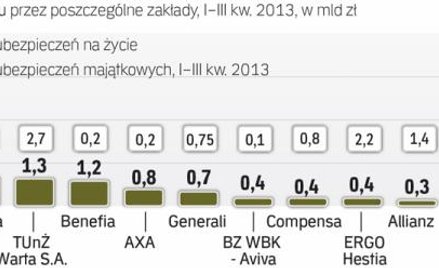 Firmy ubezpieczeniowe zarabiają mniej, ale zbyt długo odkładały inwestycje