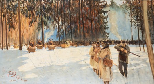 W Sopocie licytowany będzie obraz Juliana Fałata.