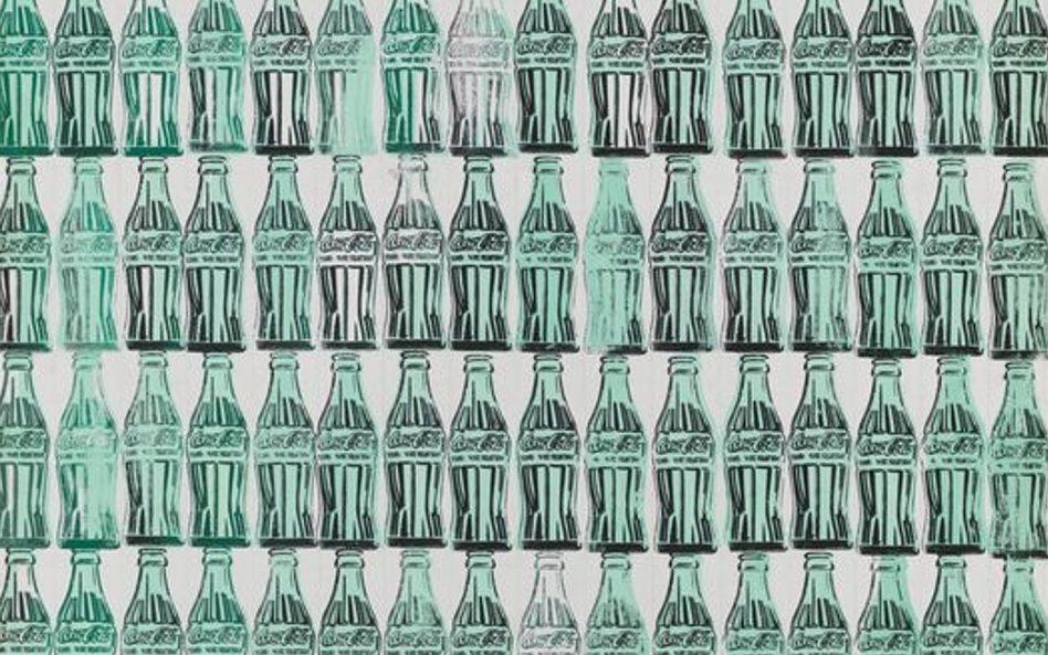 Andy Warhol, „Green Coca-Cola Bottles”, 1962