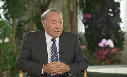 Prezydent Kazachstanu Nursułtan Nazarbajew