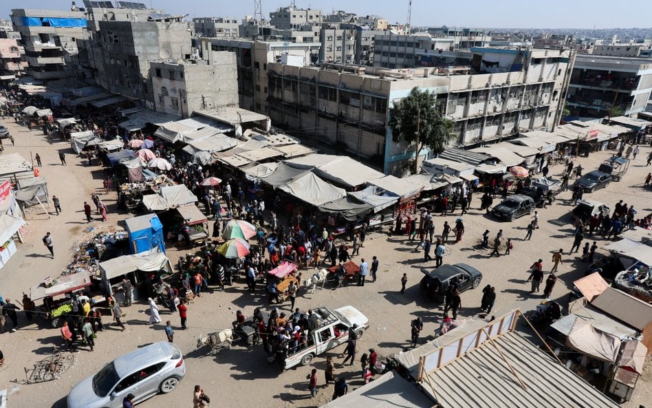 Chan Junus, Strefa Gazy