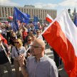 Dziennikarka TVP obrażana w czasie marszu opozycji