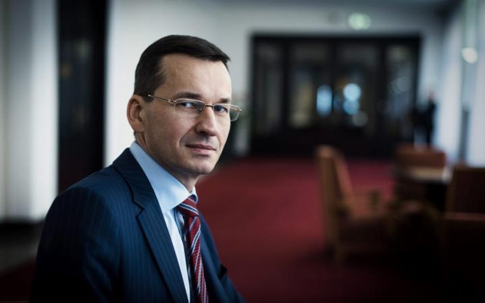 Morawiecki: Chcę wyrwać gospodarkę z pułapki